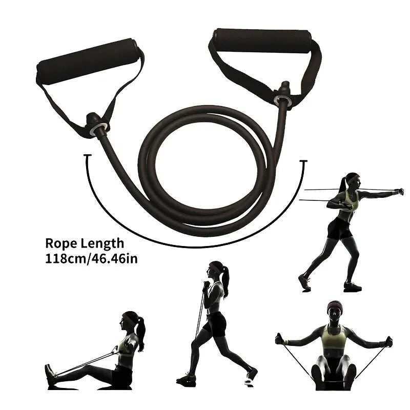 Resistance bands with handles