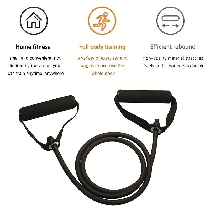 Resistance bands with handles