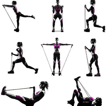 Resistance bands with handles